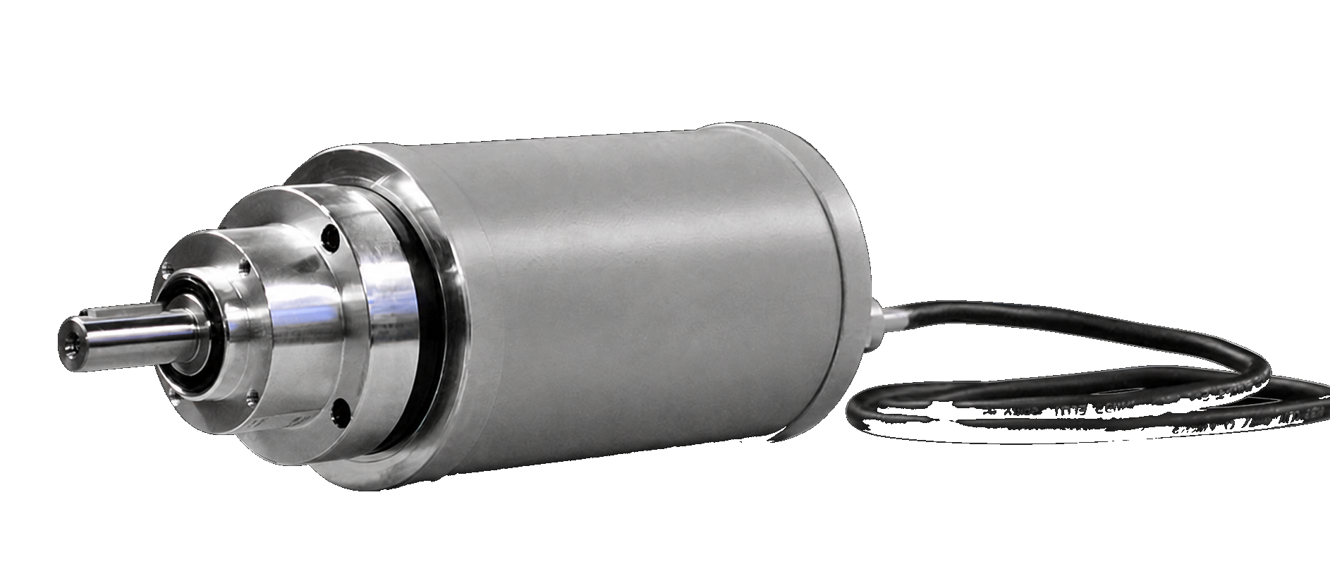 Kompakter Elektromotor mit Anschlussleitung
